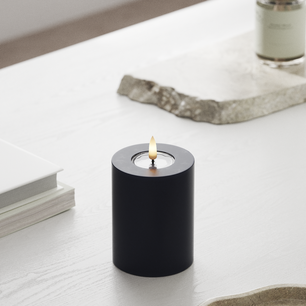 deluxe-homeart-blockkerzen-led-7-5x10-cm-k-nigsblau-real-flame image 3