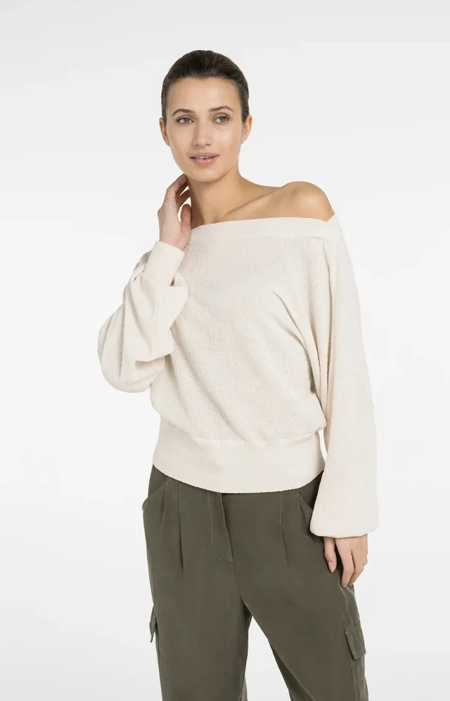 yaya-sommerpullover-u-boot-creme-strickpullover-damen-xs-l image 1