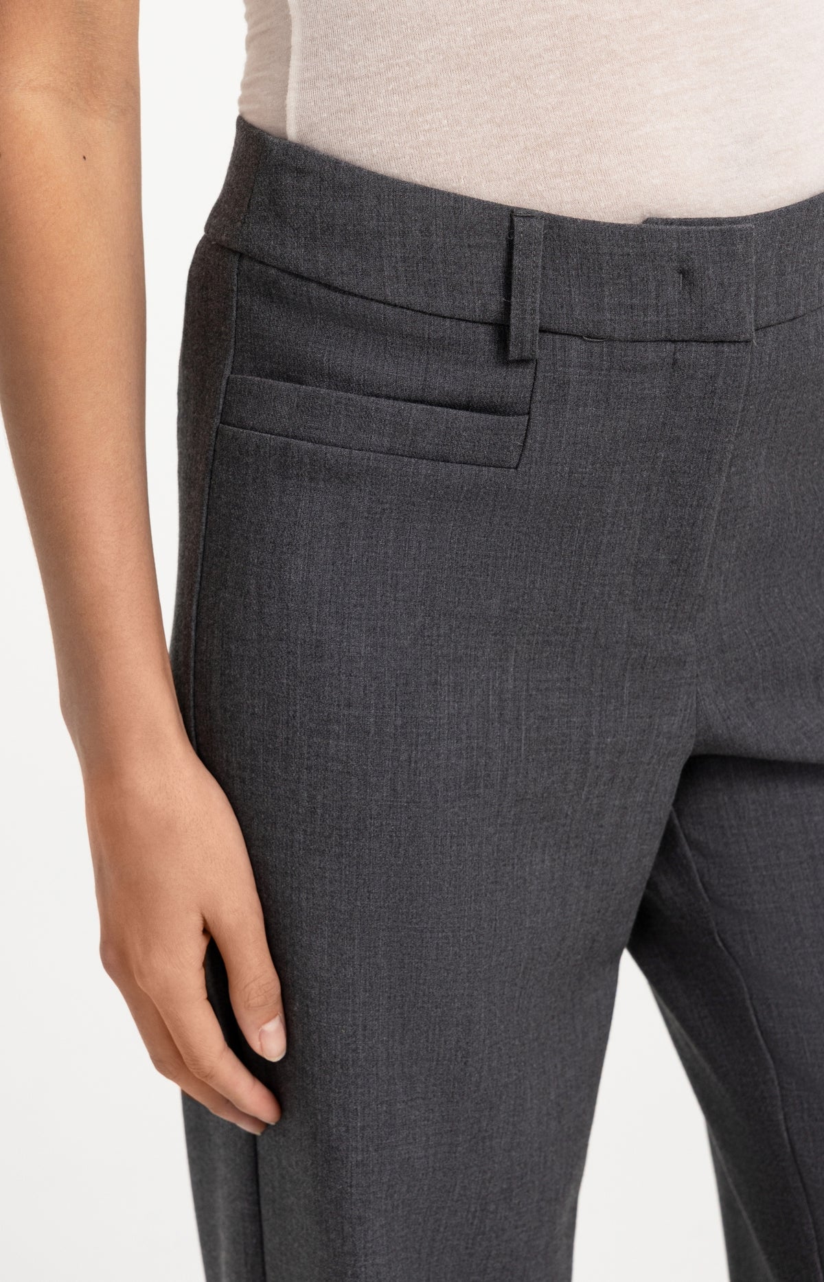 yaya-stoffhose-gerades-bein-grau-melange-b-gelfalte image 4