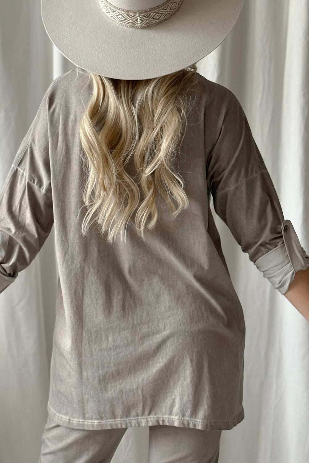 bypias-bohemian-longshirt-vintage-wash-taupe-one-size image 3