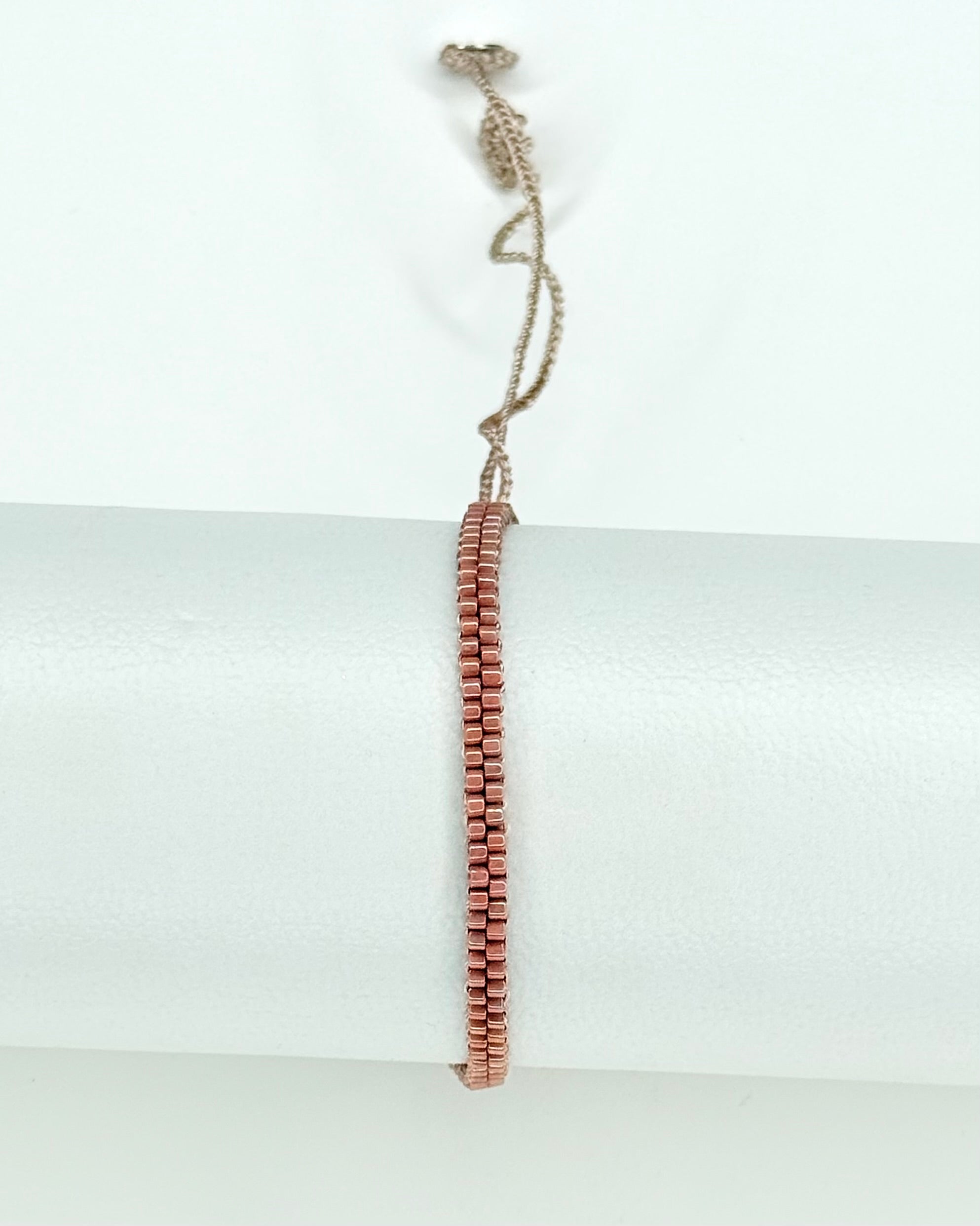 maelys-peyote-armband-sand-metallic-verstellbar image 8