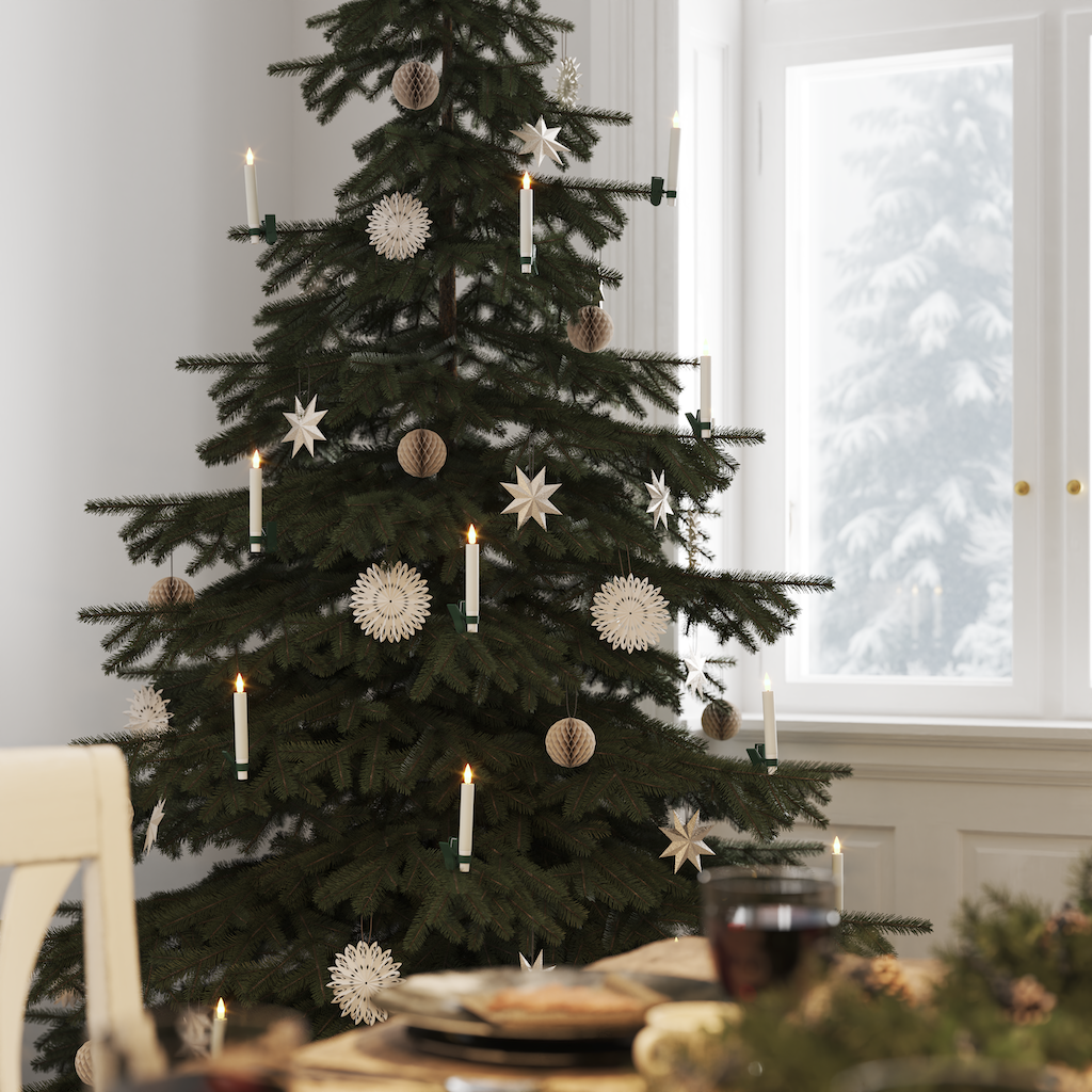 deluxe-homeart-saisons-weihnachtsbaumkerzen-led-6st-stearin image 4