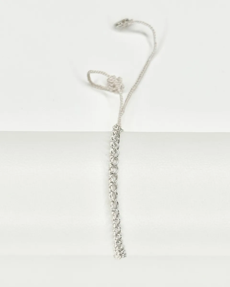 ein-st-ck-vom-gl-ck-fine-chain-armband-silber-rhodium image 1