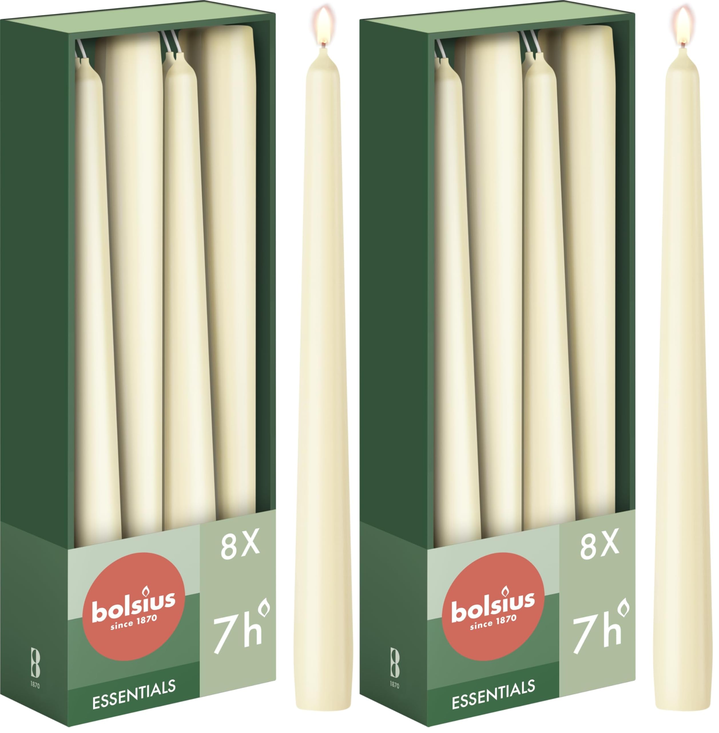bolsius-essentials-spitzkerzen-bordeauxrot-24-5-cm-8-st-ck image 6