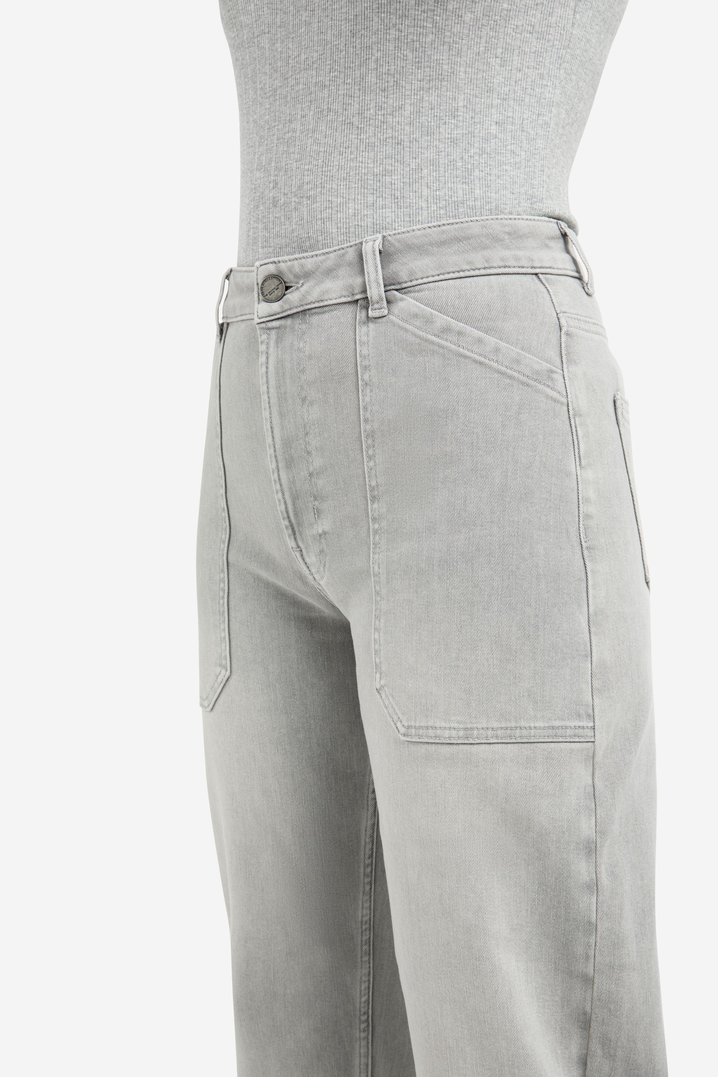 yaya-barrel-jeans-weites-bein-grau-high-waist-denim image 7