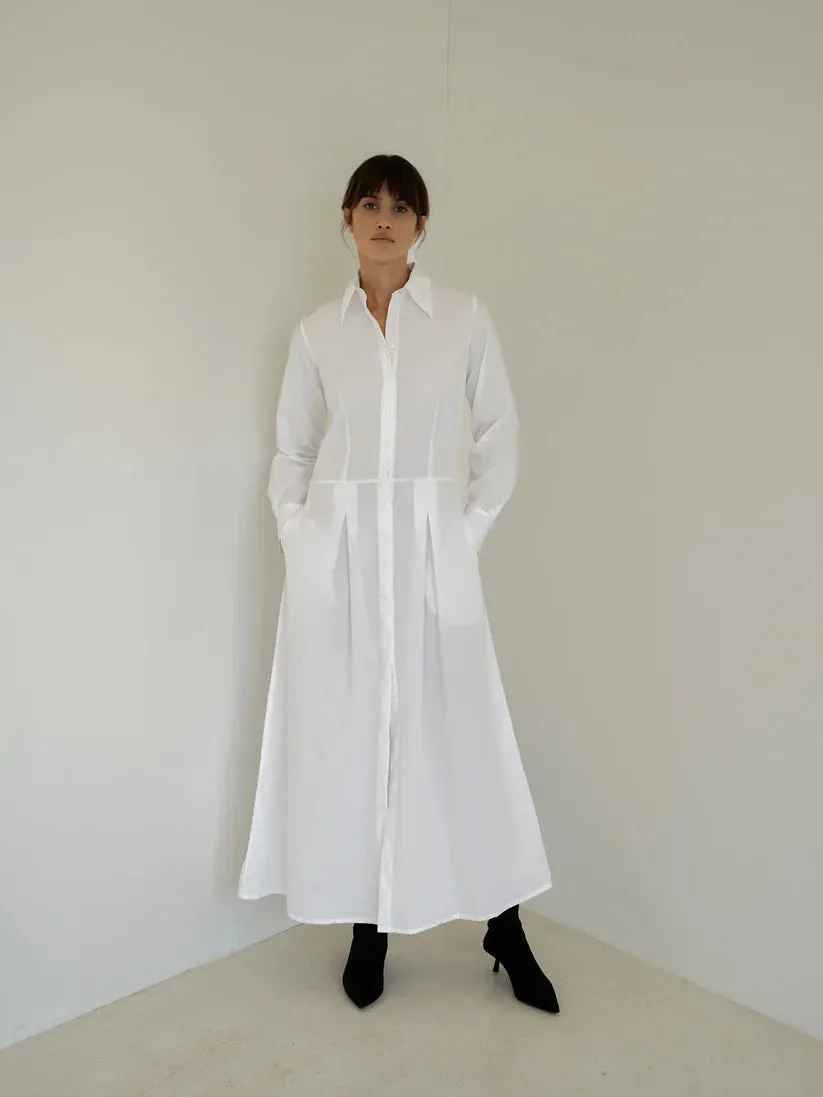 luciee-callista-blusenkleid-wei-bio-baumwolle-maxikleid image 1