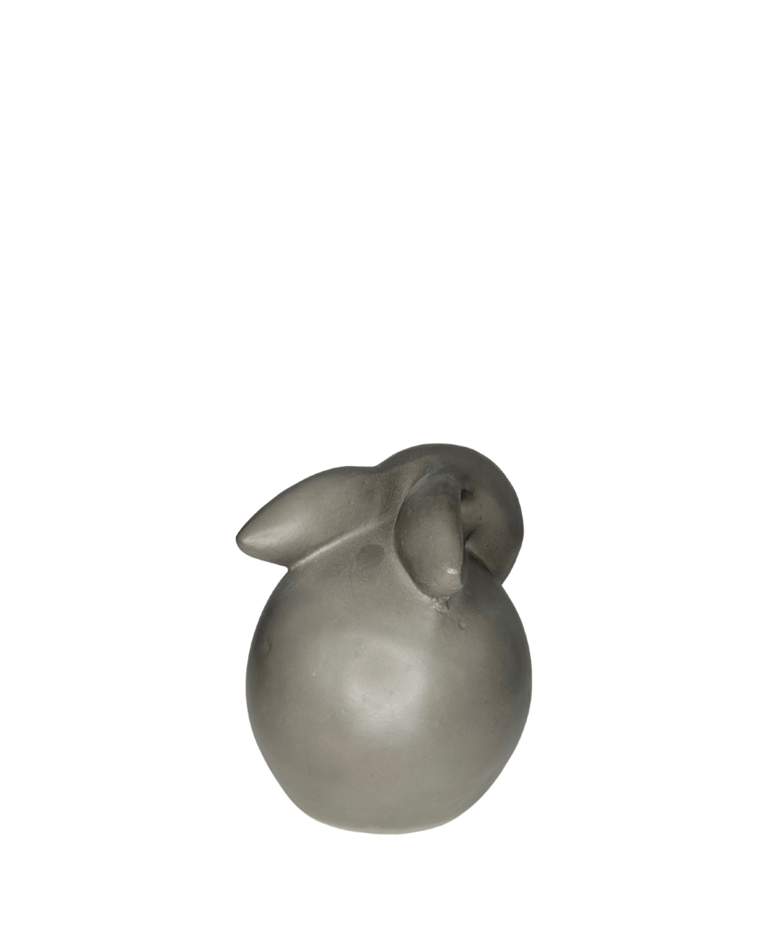 ein-st-ck-vom-gl-ck-beton-hase-sitzend-grau-mittel image 3