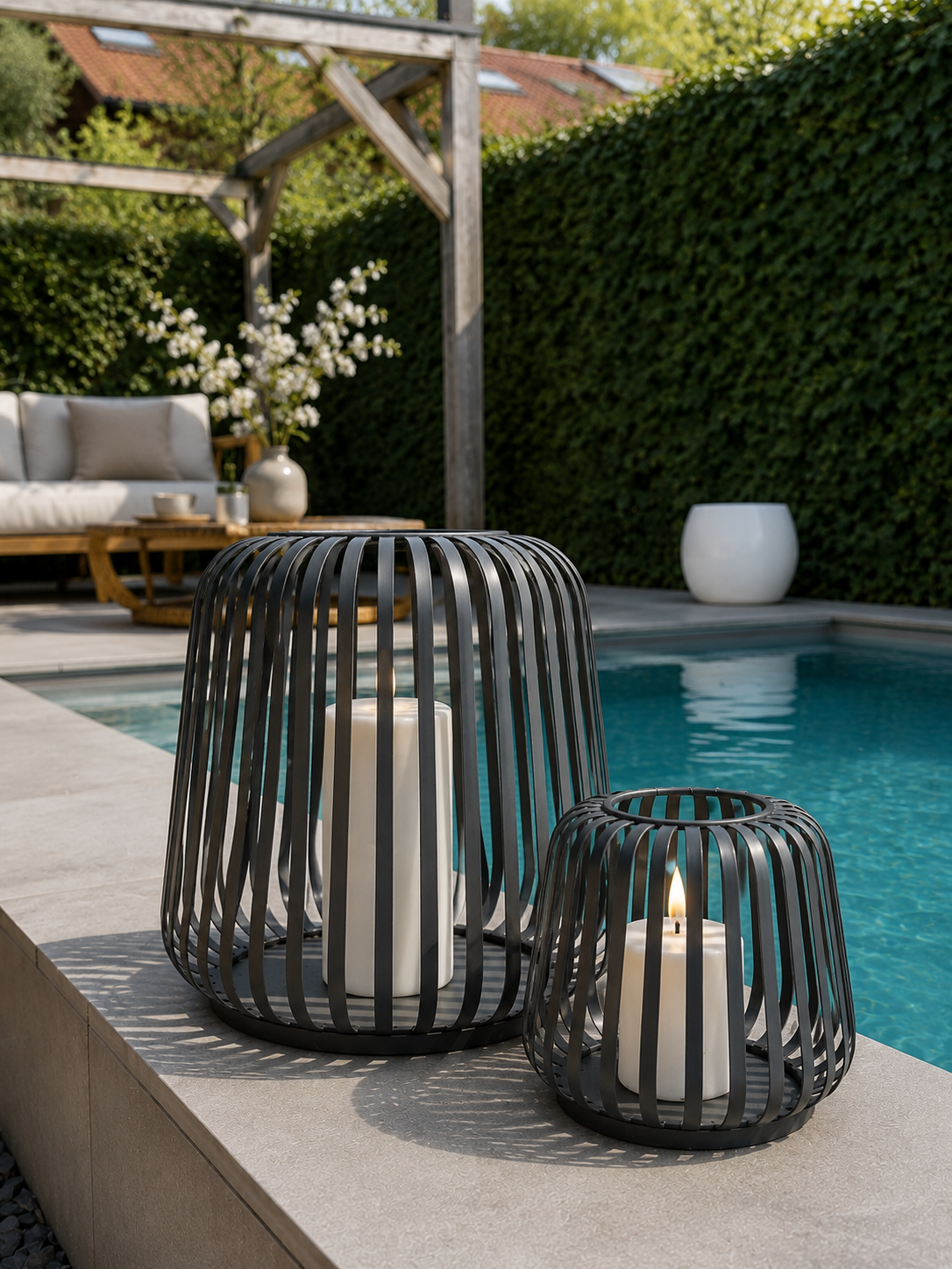 cottage-solar-laterne-anthrazit-40x40x35-led-outdoor image 2