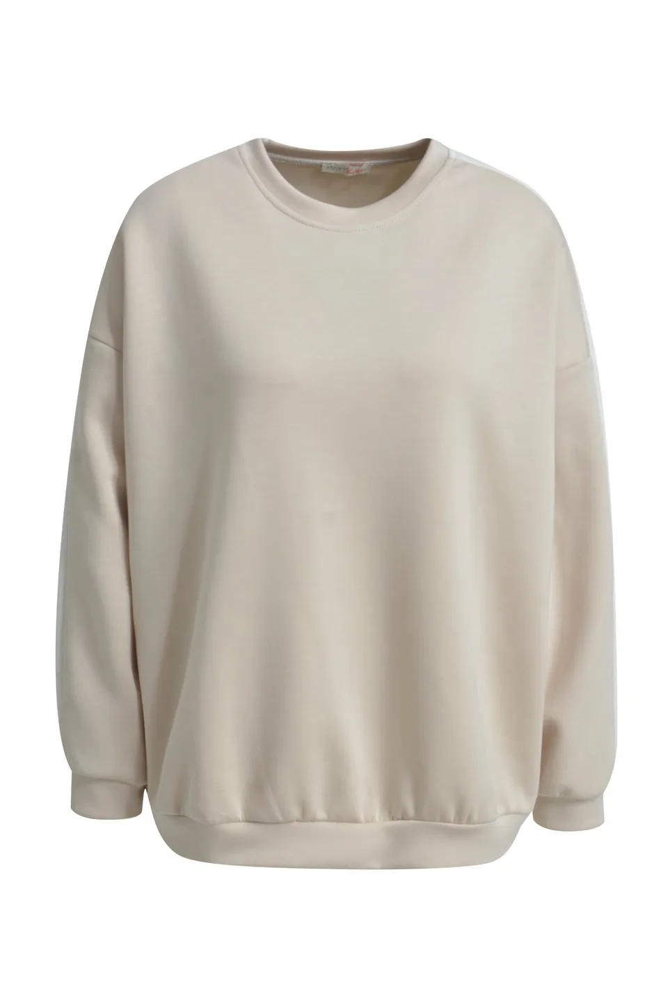 heart-kiss-sweatshirt-beige-streifen-damen-s-m-l-xl image 1