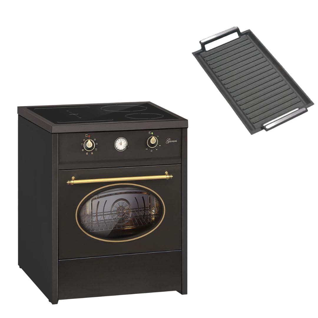 gurari-gch-e-612-bl-standherd-induktion-schwarz-60-cm-retro image 1