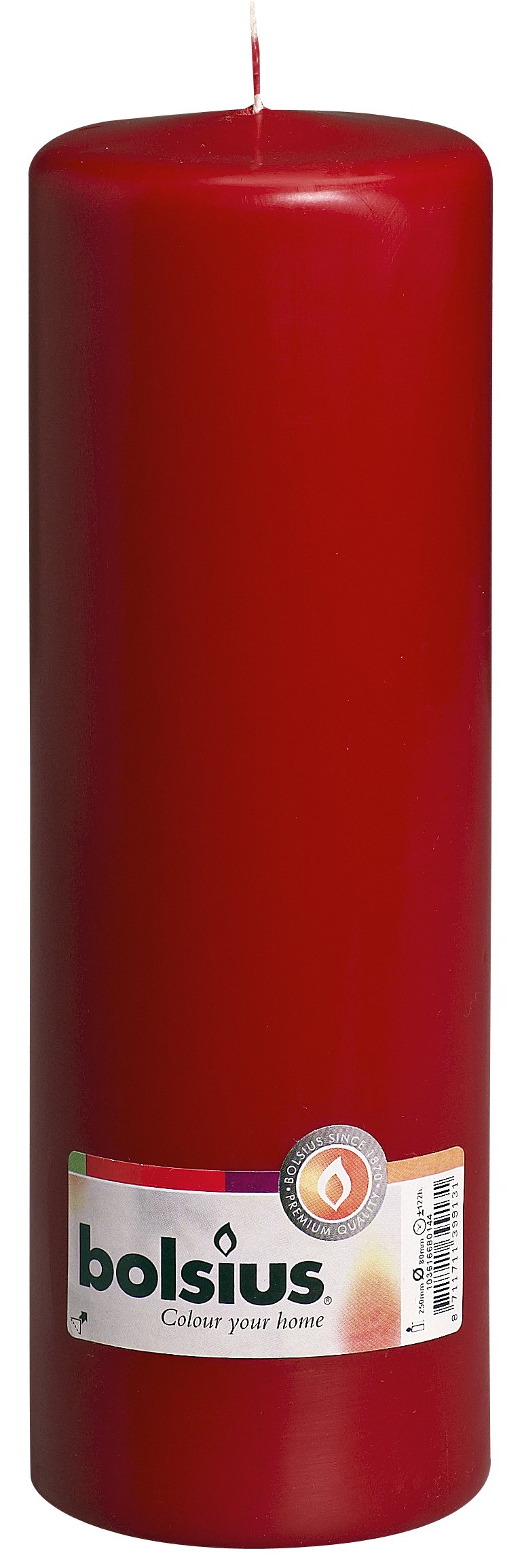 bolsius-essentials-stumpenkerzen-wei-8-st-ck-25-cm-115-std image 6