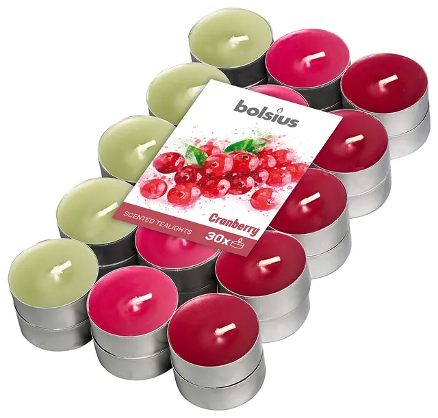 bolsius-true-scents-duftteelichter-granatapfel-30-st-ck-4-stunden image 1