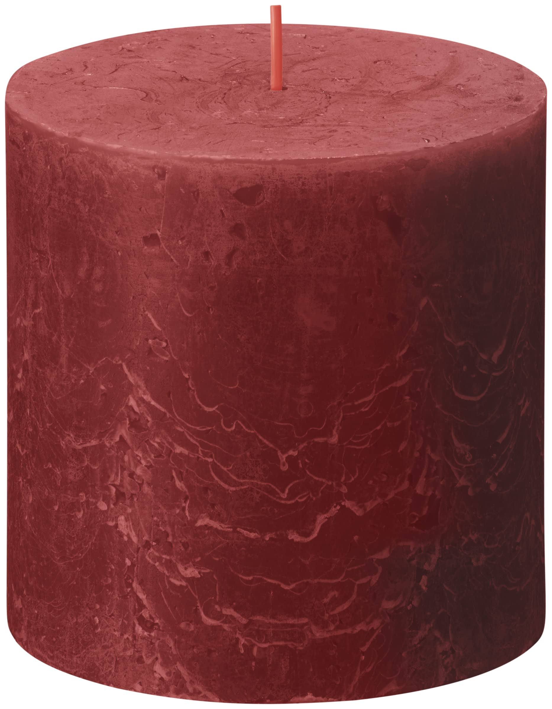 bolsius-rustik-stumpenkerze-xxl-rot-10x10cm-3-st-ck-62-std image 4