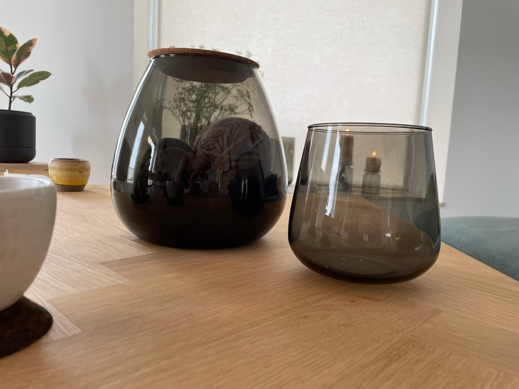 oohh-collection-valencia-drop-vase-mauve-13-cm-glas image 2