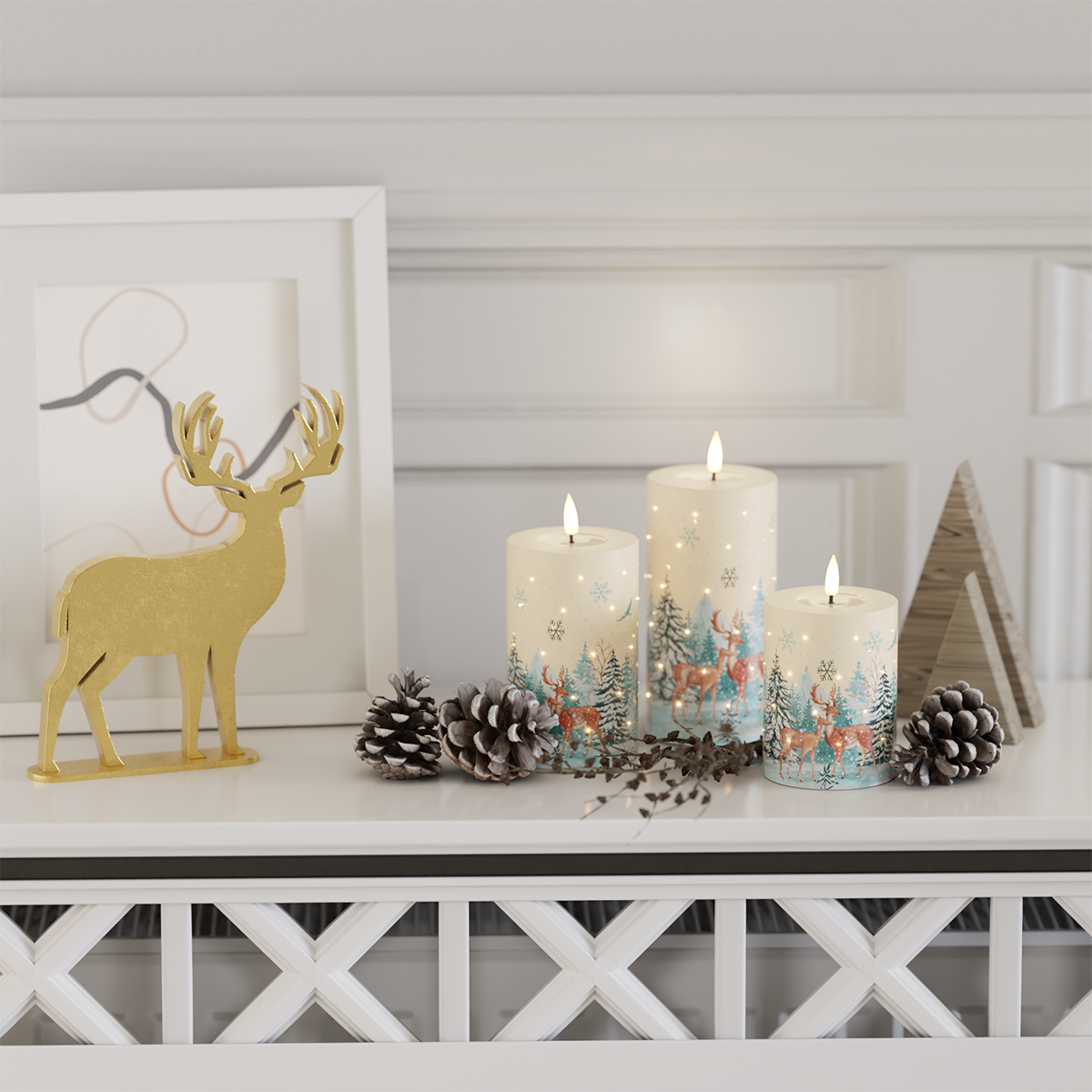 deluxe-homeart-saisons-led-wachskerzen-geschenkbox-weihnachten-3er image 2
