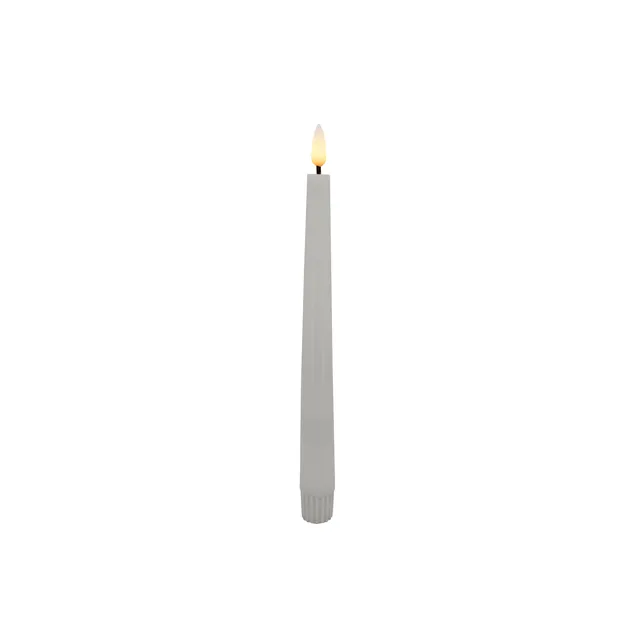 candela-led-stabkerzen-wei-echtwachs-2er-set-dimmbar image 1