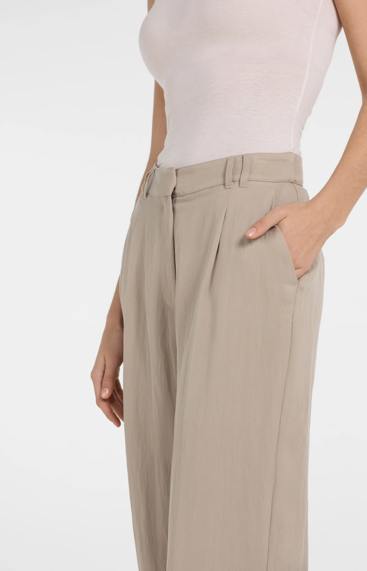 yaya-bundfaltenhose-l32-schlamm-gr-38-weites-bein image 5