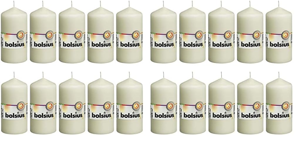 bolsius-essentials-stumpenkerzen-elfenbein-12cm-10er image 7