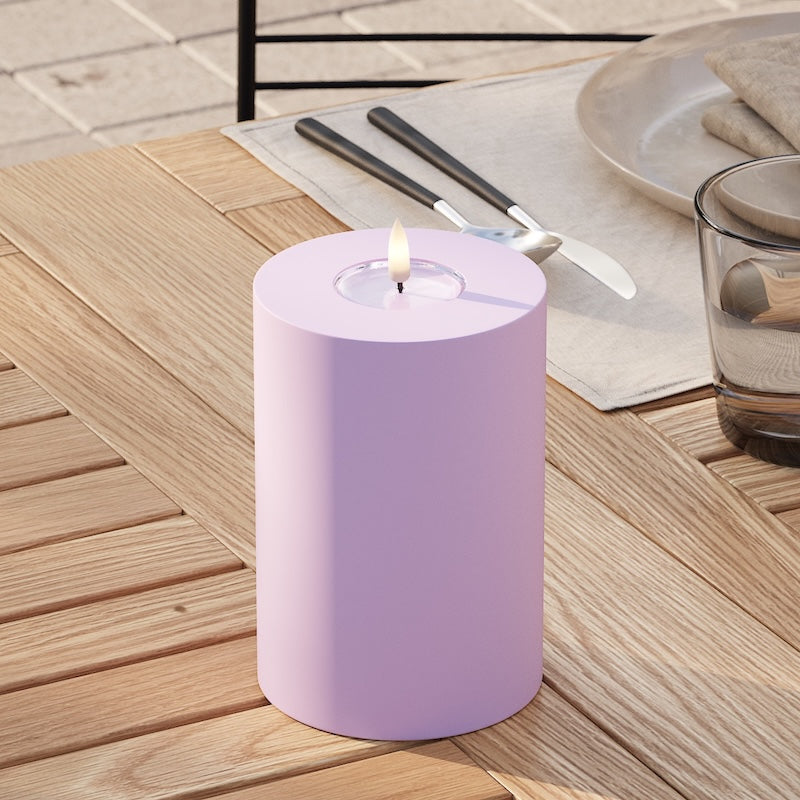 deluxe-homeart-au-enleuchten-led-blockkerze-10x15-cm-lavendel-ip44 image 2