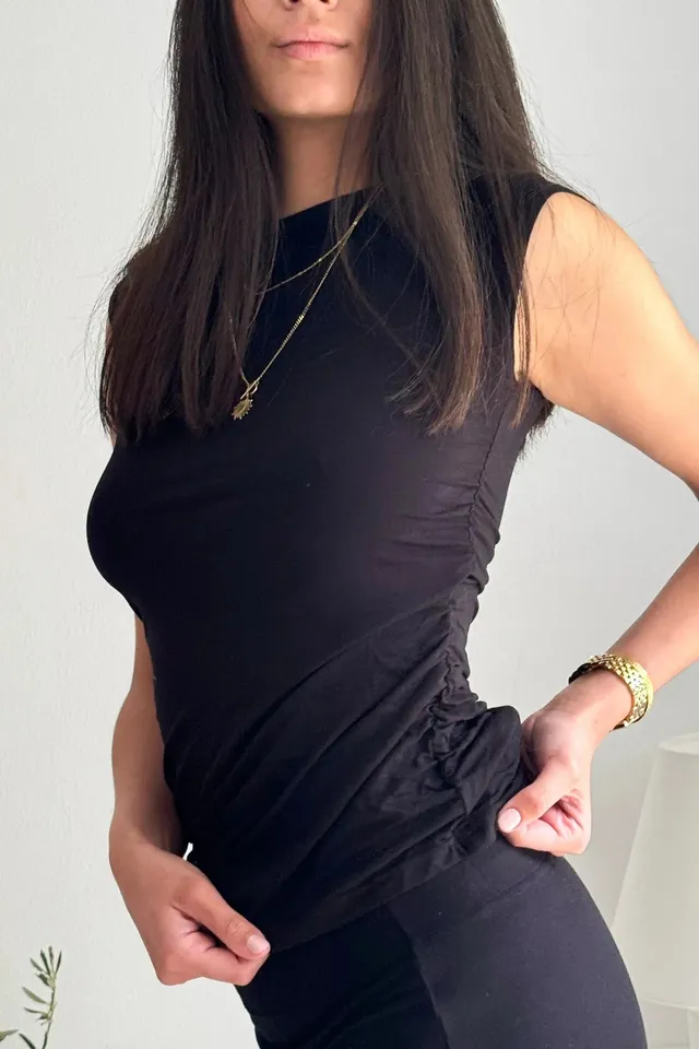 bypias-alora-bambus-shirt-damen-rmellos-schwarz image 1