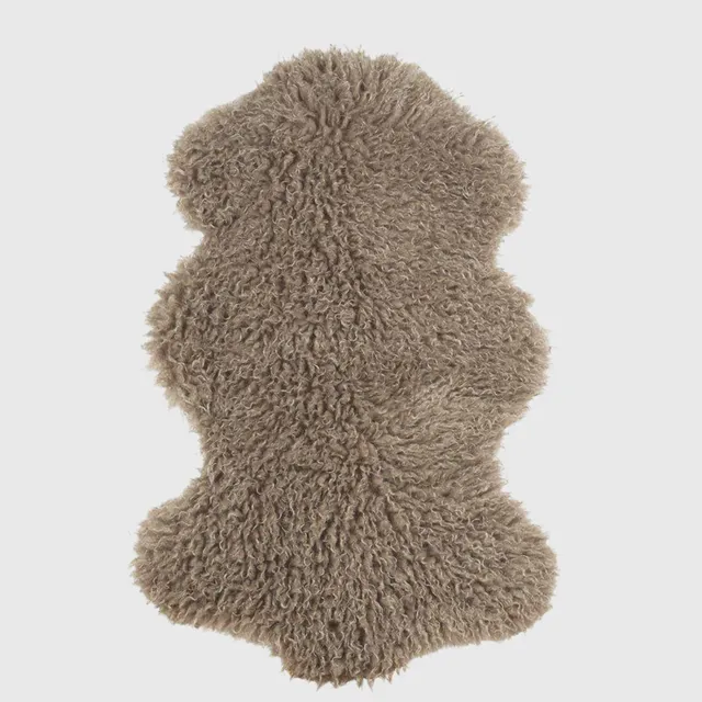 ein-st-ck-vom-gl-ck-curly-kunstfell-50x90-sand-lammfelloptik image 1