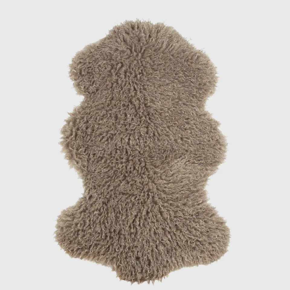 ein-st-ck-vom-gl-ck-curly-kunstfell-50x90-sand-lammfelloptik image 1