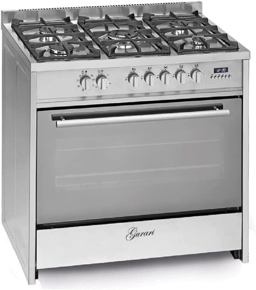 gurari-gch-g-910-x-herdset-90-cm-edelstahl-gas-mit-haube image 7