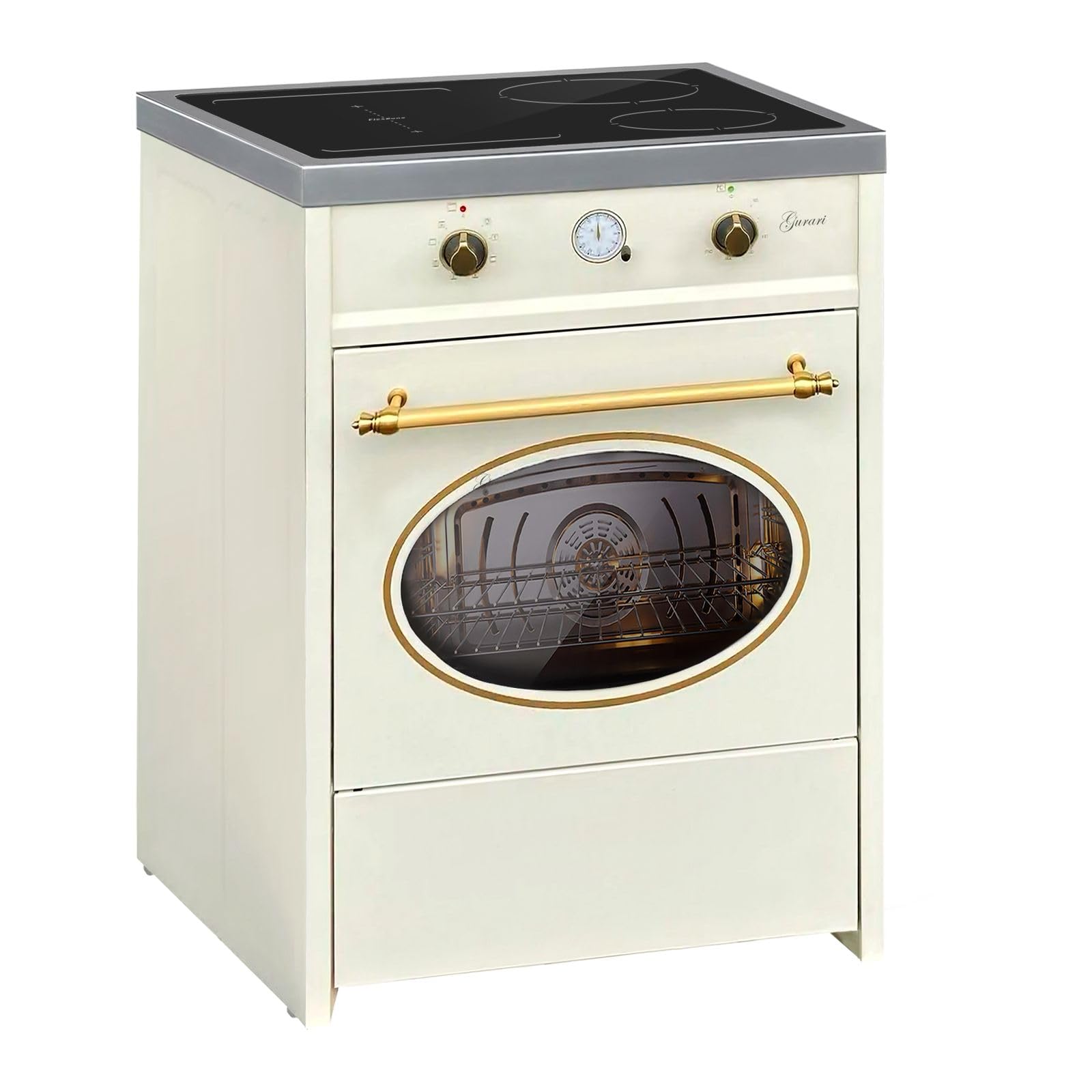 gurari-gch-e-612-cr-d-286-wh-herdset-60cm-creme-induktion image 2