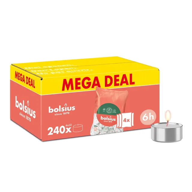 bolsius-teelichter-wei-240-st-ck-6-stunden-gro-packung image 1