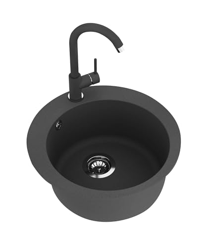 gurari-srr100-601-granitsp-le-rund-schwarz-50-5cm image 6