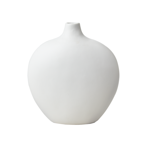 affari-of-sweden-flaschenvase-wei-steingut-bauchig image 1