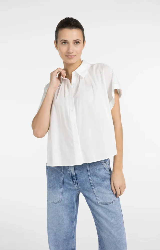 yaya-bluse-wei-rmellos-zierkn-pfe-gr-34-40-baumwolle image 1