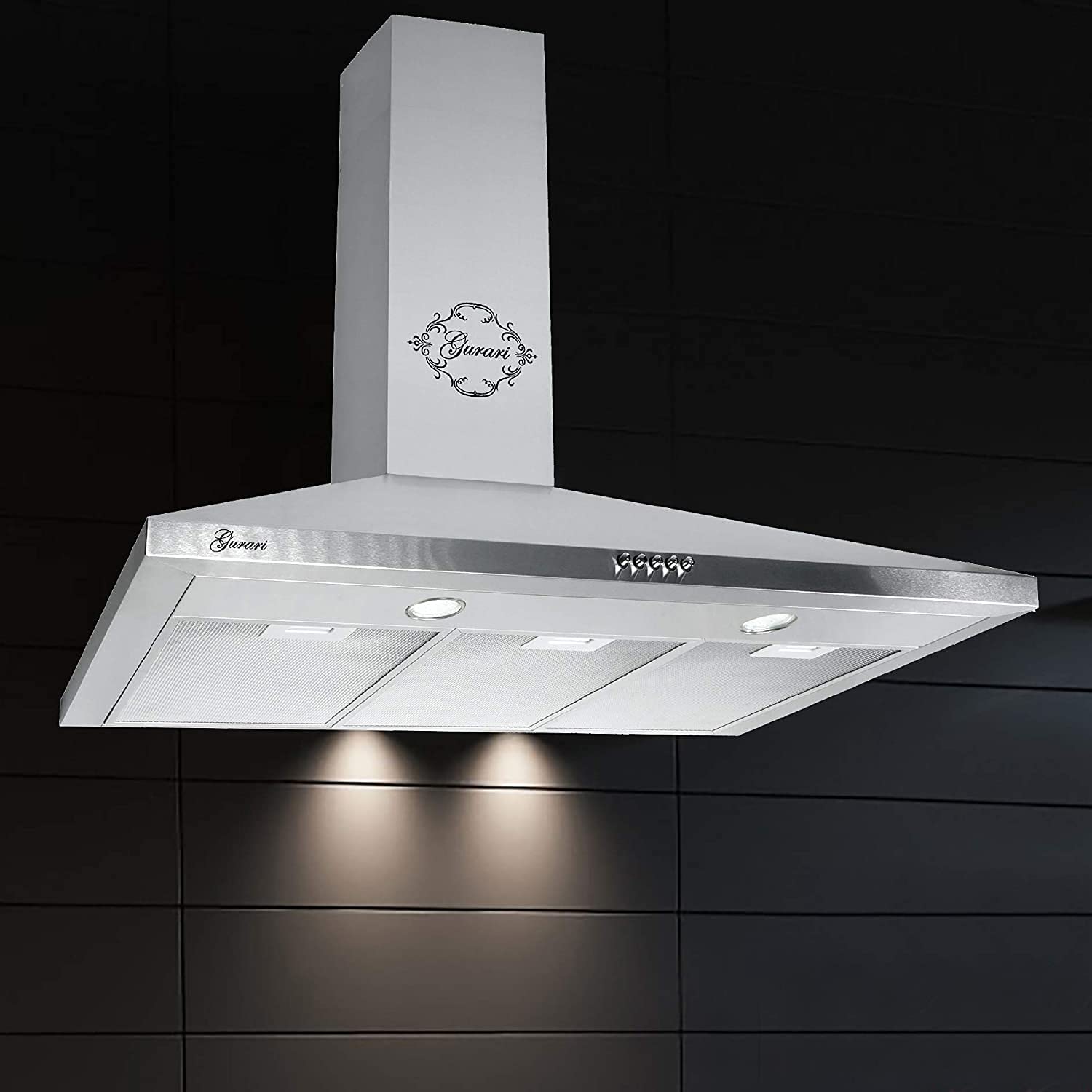 gurari-gch-c-147-is-dunstabzugshaube-90-cm-edelstahl-trapez image 1