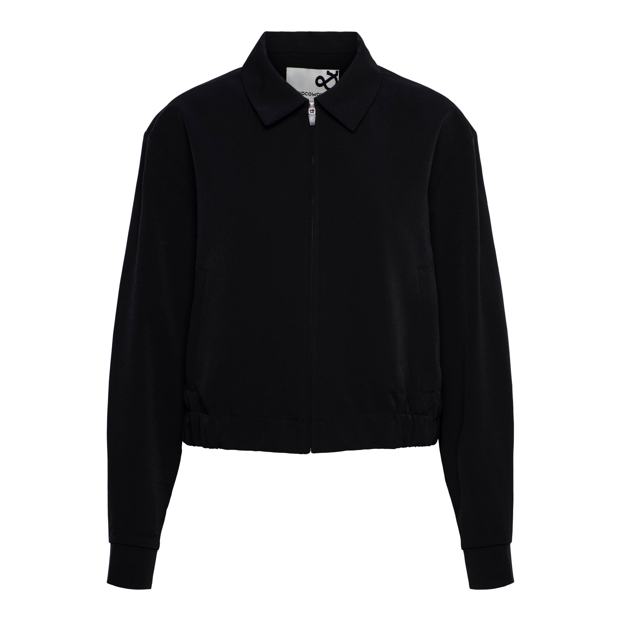 co-woman-paloma-kurzjacke-travel-schwarz-elastisch image 2