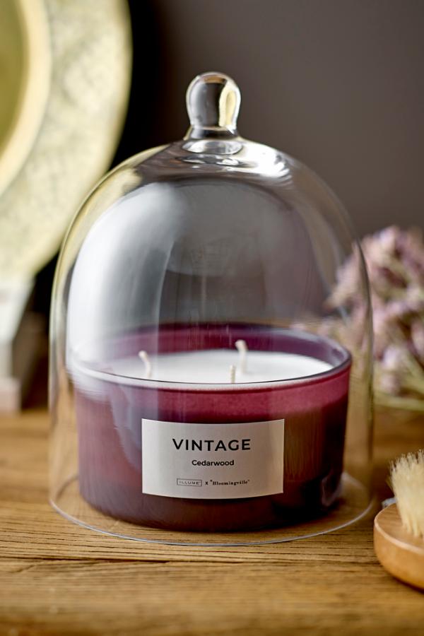 illume-x-bloomingville-aromaglocke-glas-13cm-klar image 2