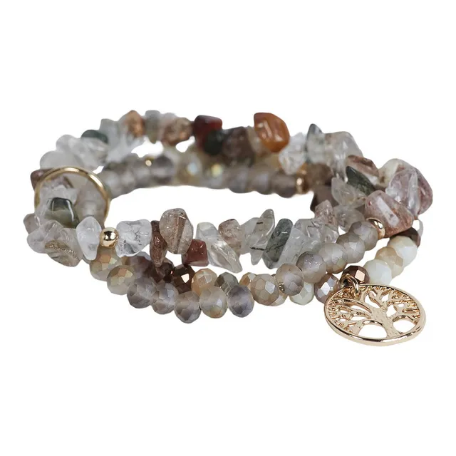 the-moshi-norea-perlenarmband-set-natur-gold-elastisch image 1