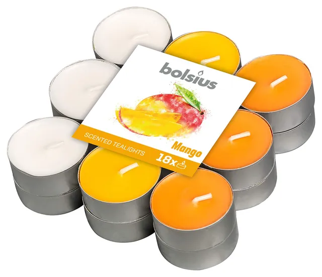 bolsius-true-scents-duftteelichter-mango-18er-4h-38mm image 1