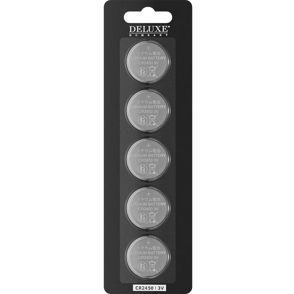 deluxe-homeart-zubeh-r-cr2450-knopfzellen-5er-f-r-led-teelichter image 1