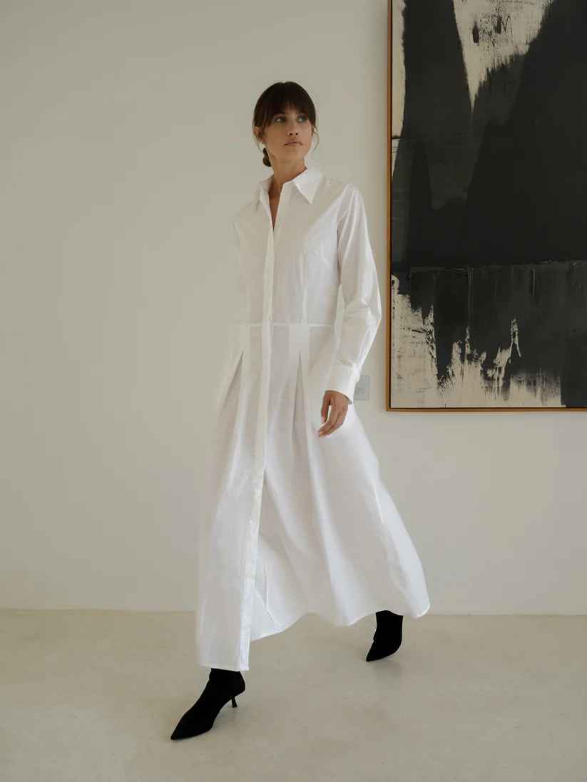 luciee-callista-blusenkleid-wei-bio-baumwolle-maxikleid image 2