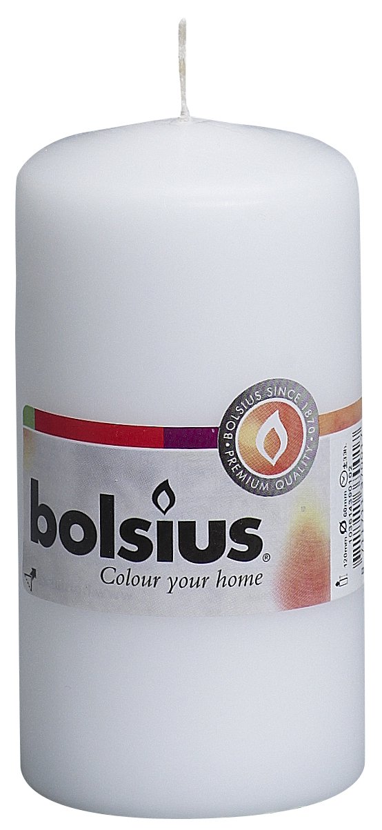 bolsius-essentials-stumpenkerzen-wei-12-cm-10-st-ck image 1