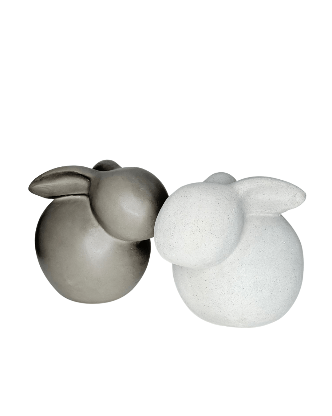 ein-st-ck-vom-gl-ck-beton-hase-sitzend-grau-mittel image 6