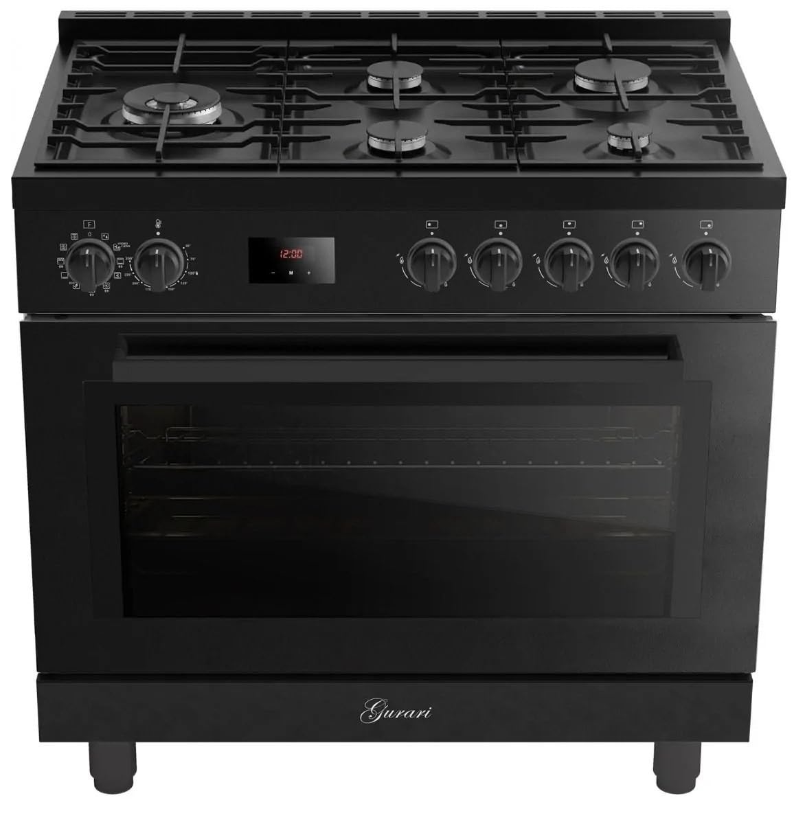 gurari-gch-e-818-bl-standherd-90-cm-schwarz-126-l-air-fry image 1