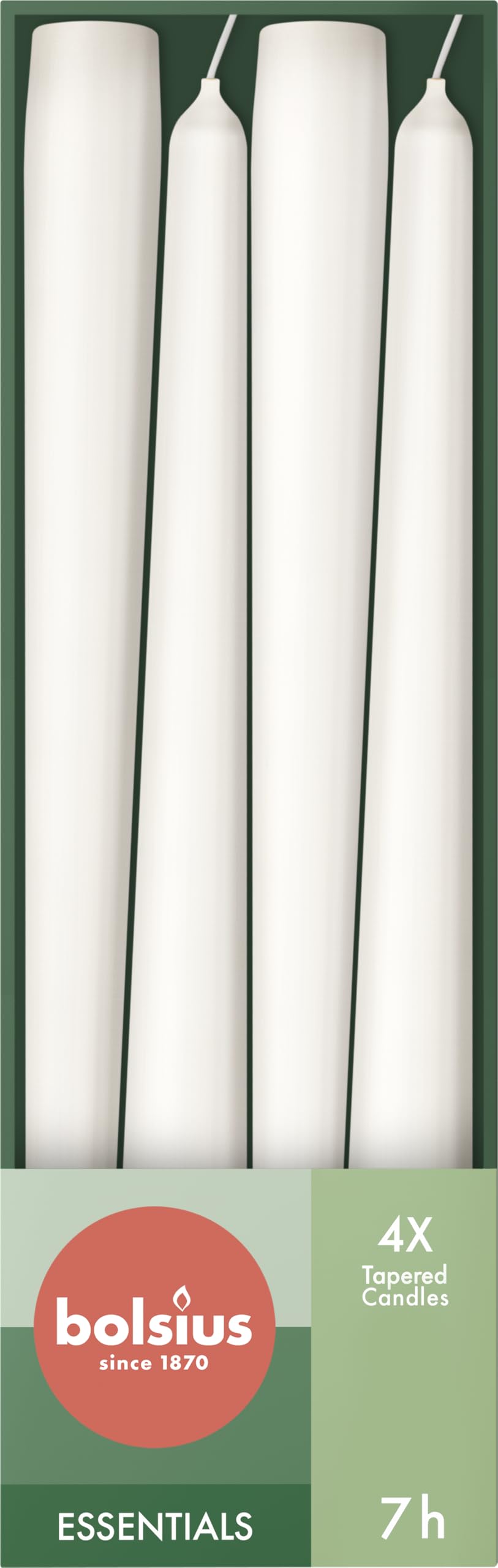 bolsius-essentials-spitzkerzen-wei-24-5-cm-32er-7h image 6