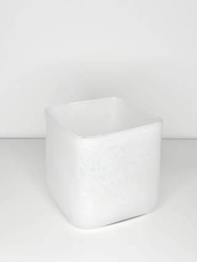 ein-st-ck-vom-gl-ck-square-vase-glasvase-16x16-cm-wei image 1