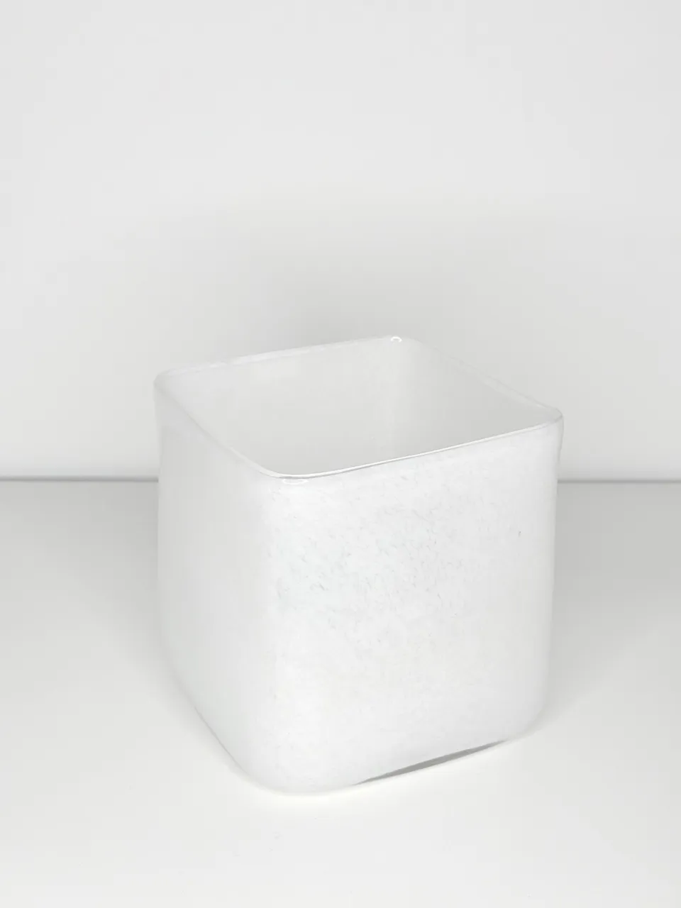 ein-st-ck-vom-gl-ck-square-vase-glasvase-16x16-cm-wei image 1