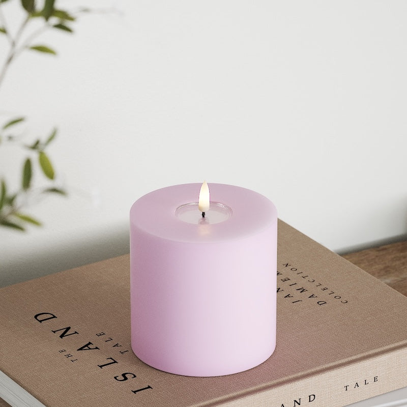 deluxe-homeart-blockkerzen-led-blockkerze-10x10-cm-lavendel image 4