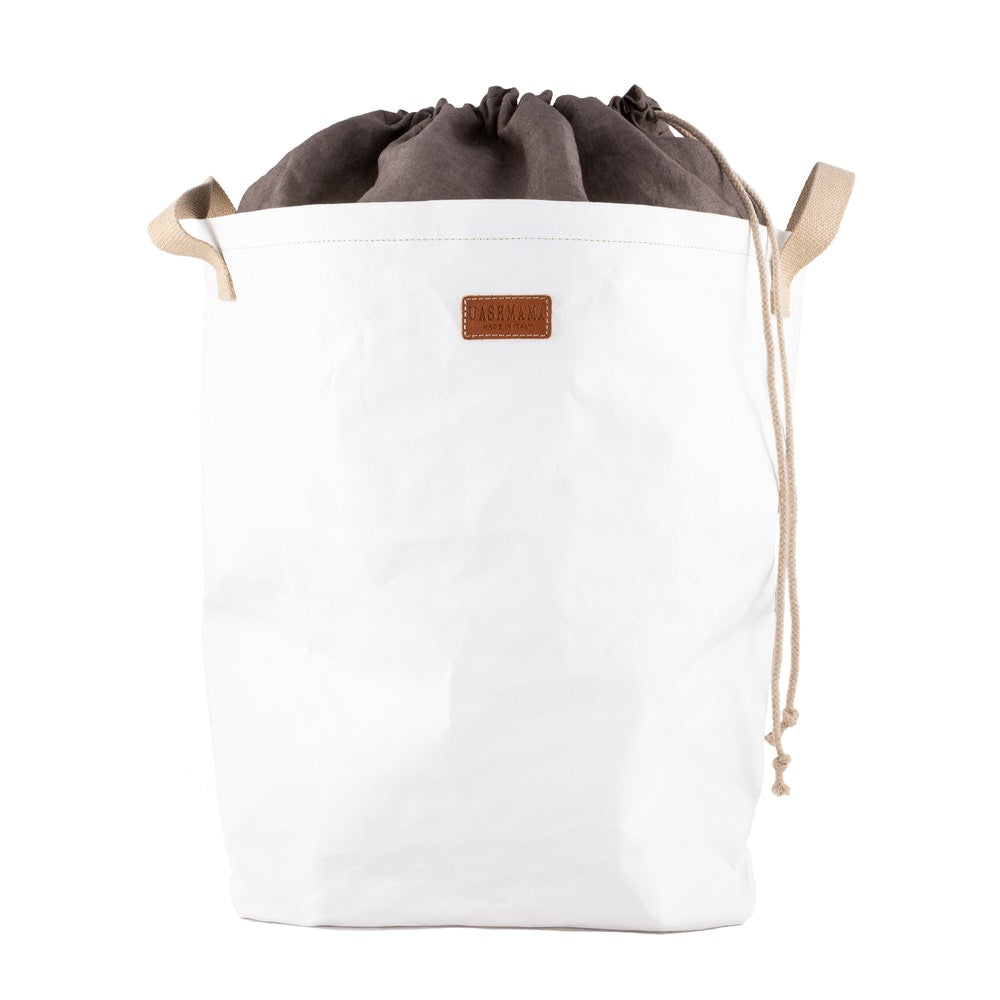 positano-w-schekorb-aufbewahrungskorb-waschbares-papier-wei image 1