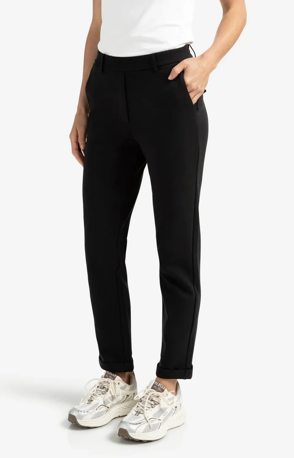 yaya-basic-scuba-hose-schwarz-gerades-bein-hoher-bund image 1