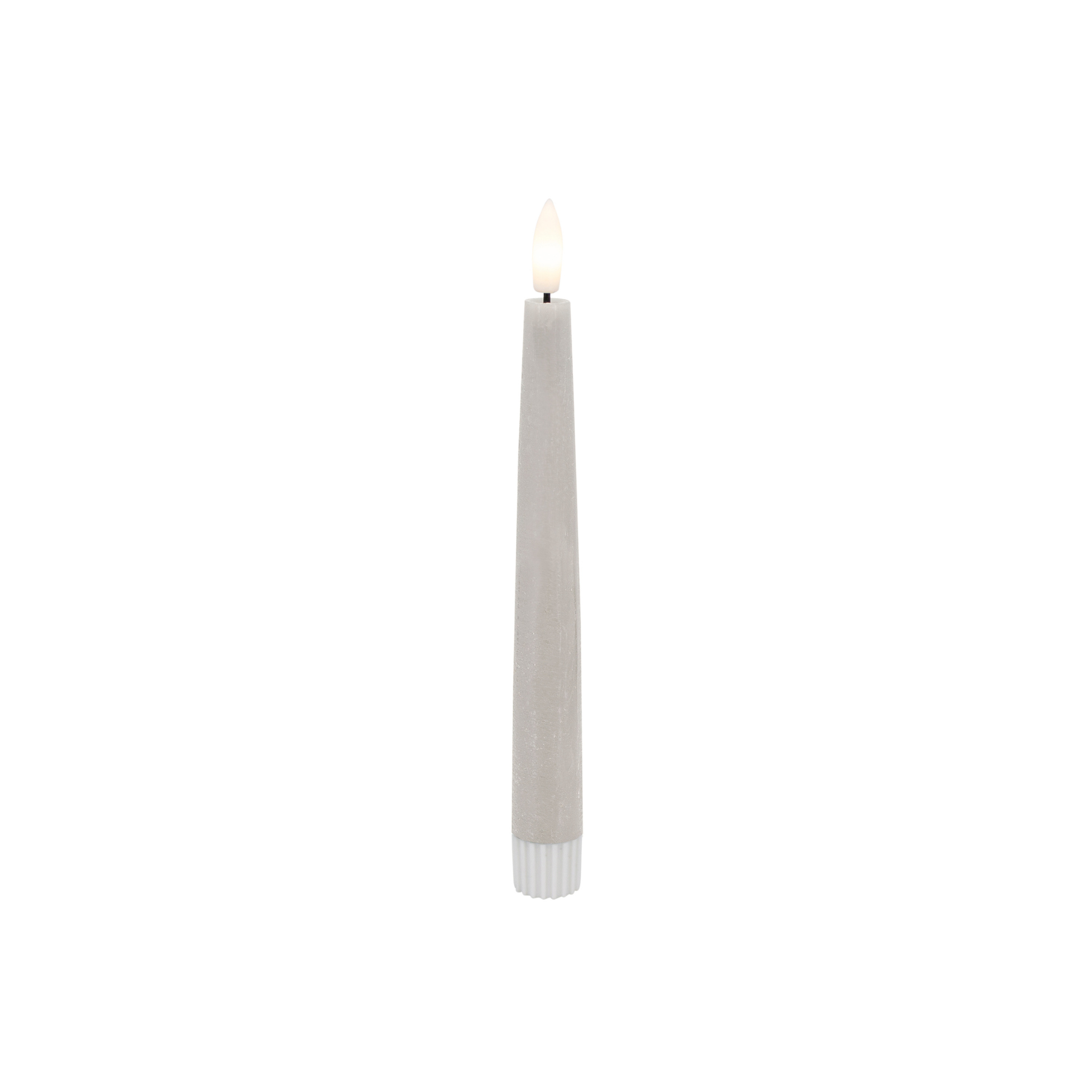 ein-st-ck-vom-gl-ck-led-stabkerzen-echtwachs-sand-2er-set image 1
