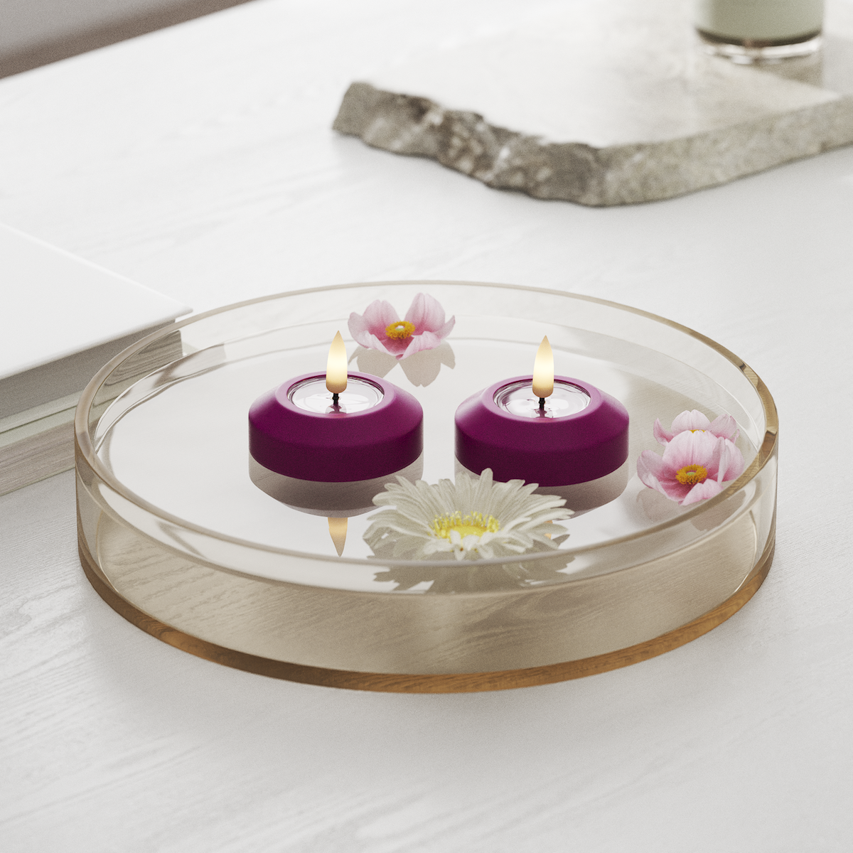 deluxe-homeart-schwimmende-lichter-led-6-1cm-violett-2-stk-ipx image 3